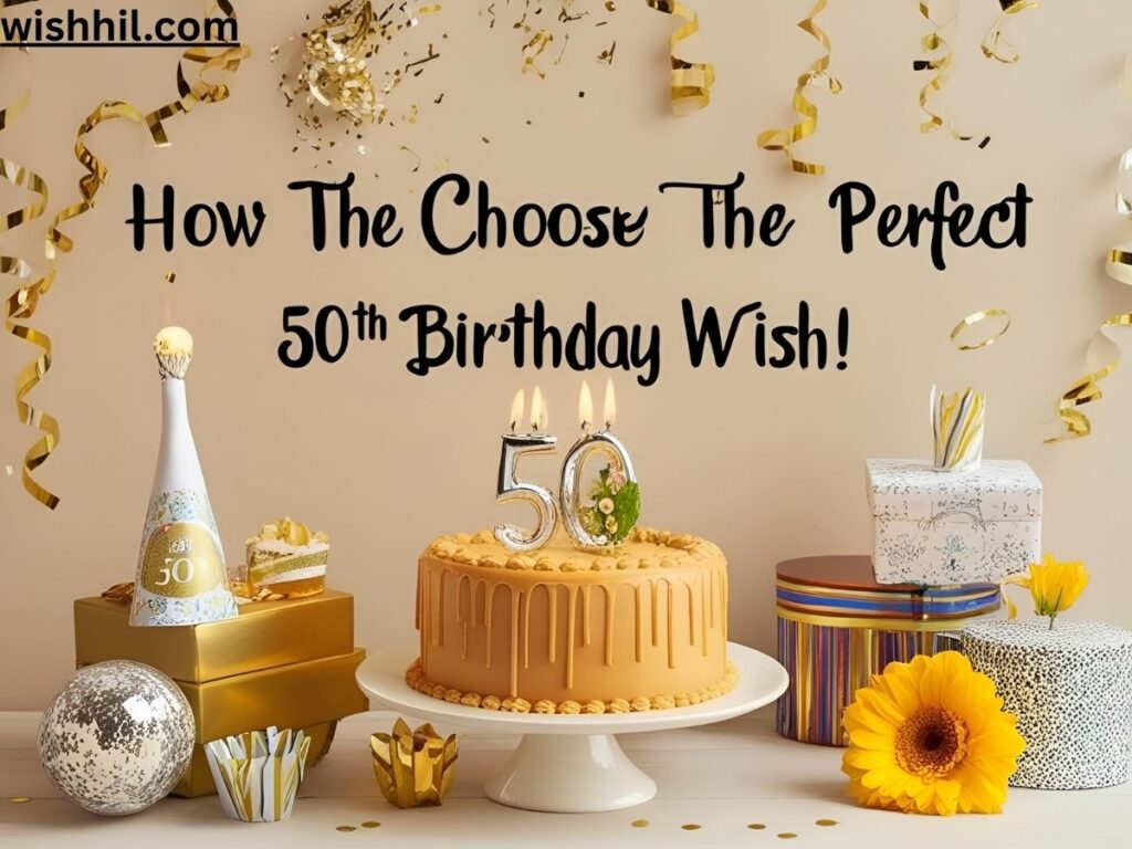 How to Choose the Perfect 50th Birthday Wish 🧠