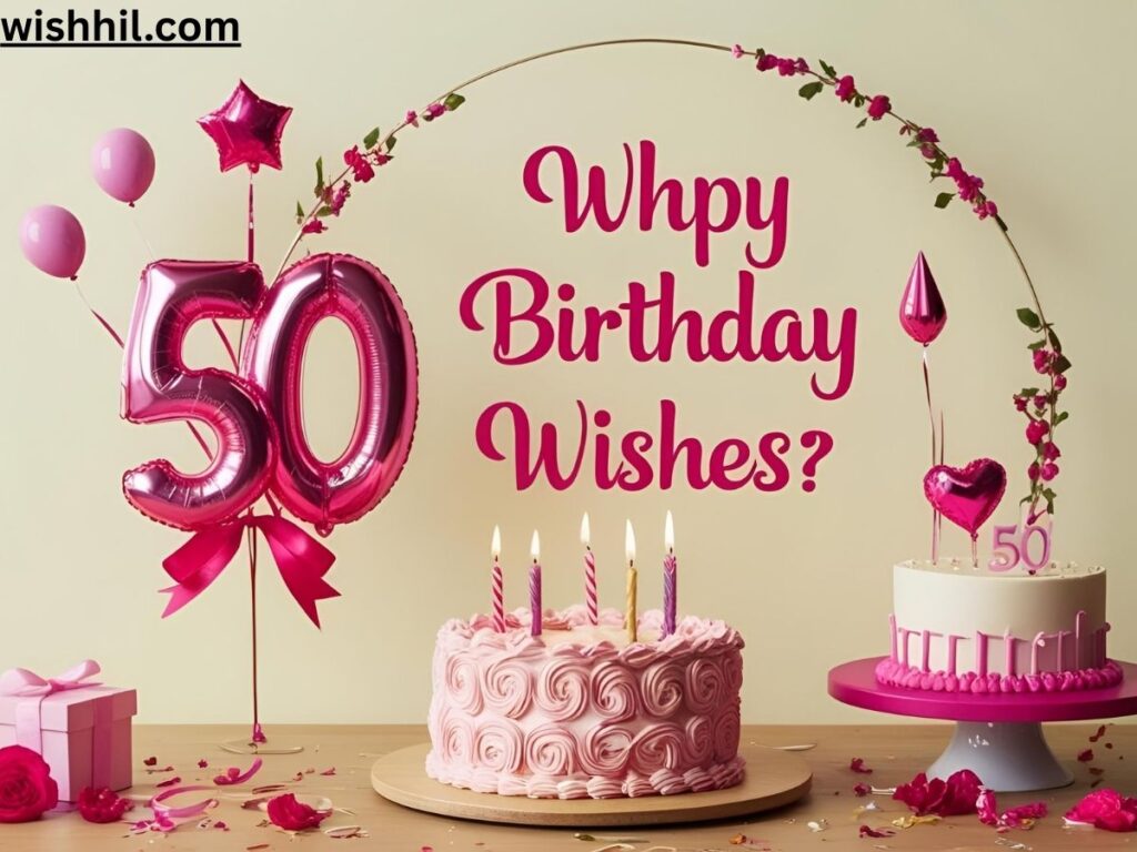 Why 50th Birthday Wishes Matter 🎂