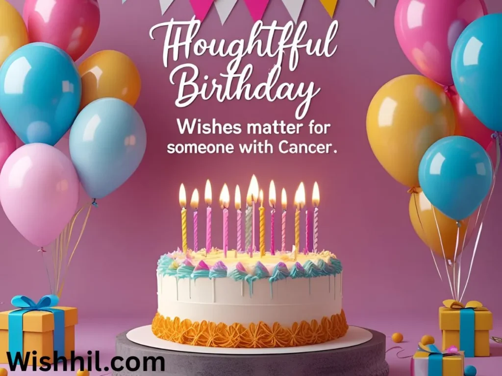 Thoughtful Birthday Wishes Matter for Someone with Cancer 