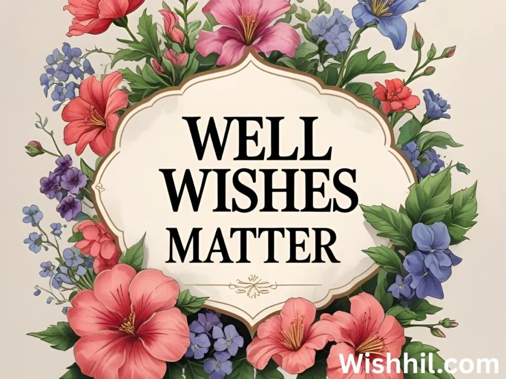 Well Wishes Matter in Communication