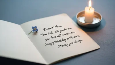 heart touching birthday wishes for mother in heaven